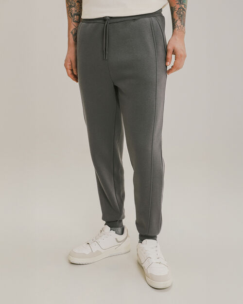 Jogger Skinny Básico Gris
